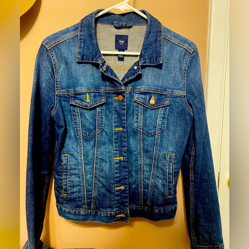 Blue denim jacket